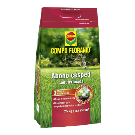 ABONO CÉSPED CON HERBIVIDA 3kg