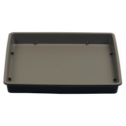 PLAT QUADRAT CLASSIC TAUPE