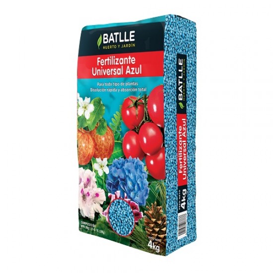 FERTILIZANTE UNIVERSAL AZUL 4kg FERTILIZANTE UNIVERSAL AZUL 4kg