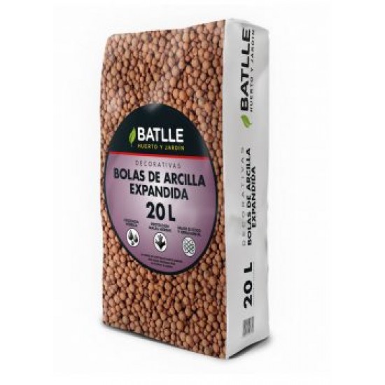 BOLAS DE ARCILLA EXPANDIDA 20L BOLAS DE ARCILLA EXPANDIDA 20L